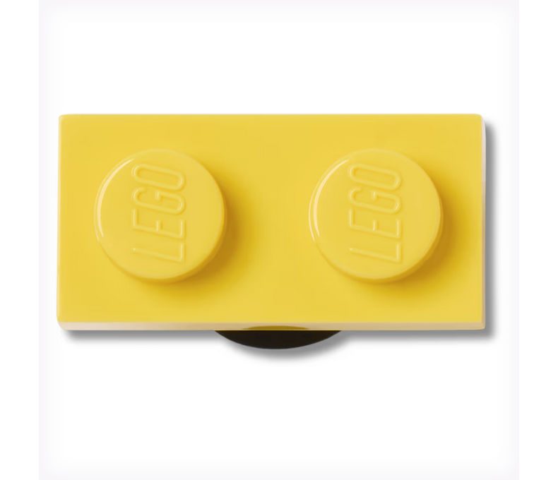 LEGO Yellow Tile 1x2 Jibbitz