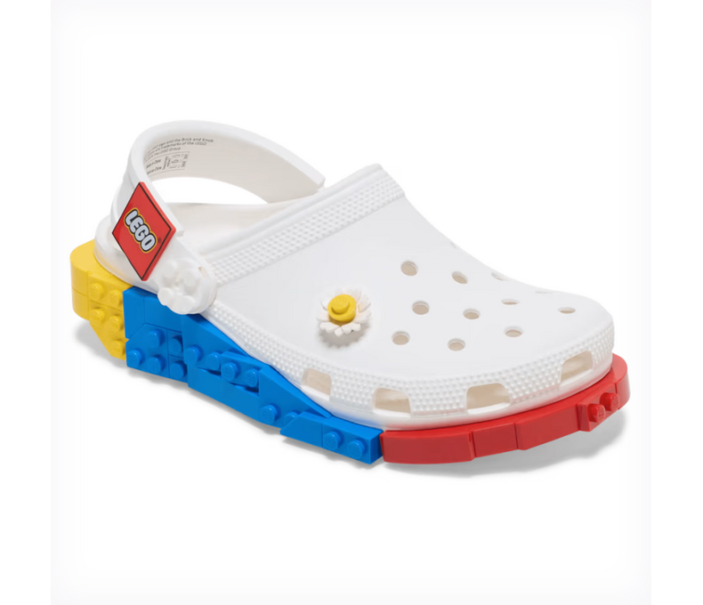 LEGO White Flower Jibbitz
