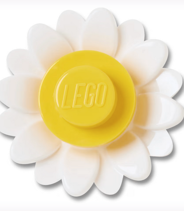 LEGO White Flower Jibbitz