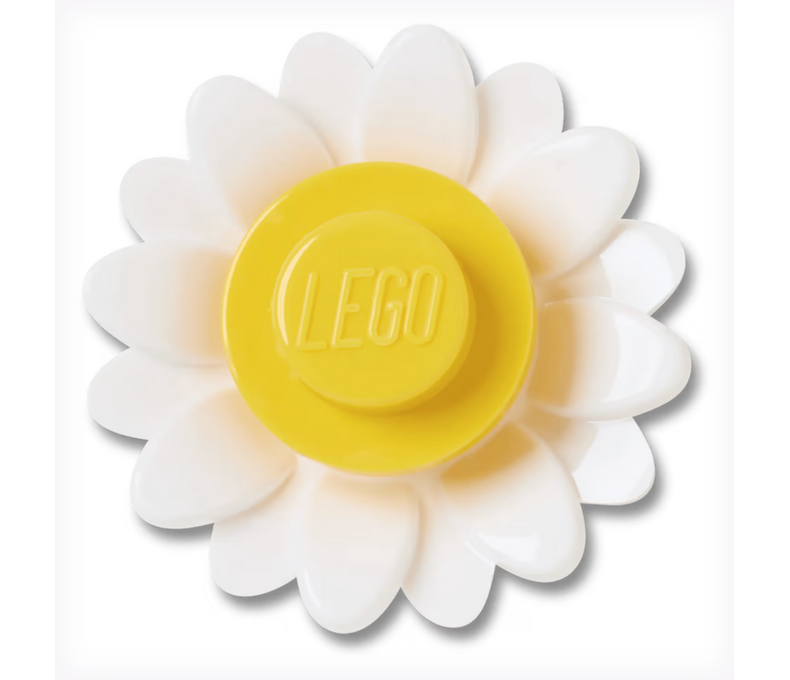 LEGO White Flower Jibbitz
