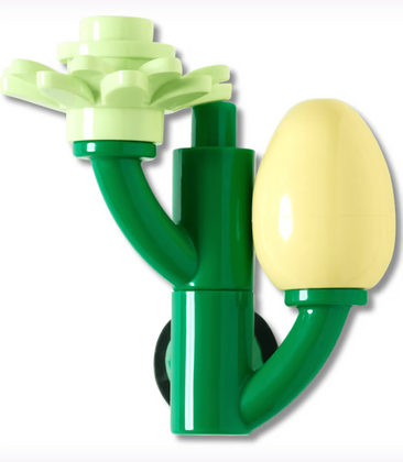 LEGO Yellow Flower Bud Jibbitz
