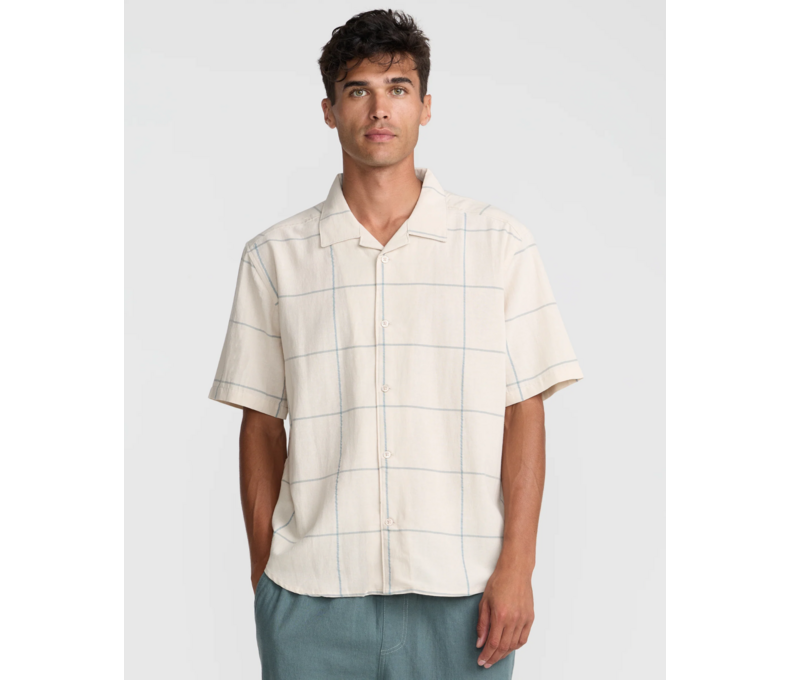 Vacancy Plaid Short Sleeve Shirt