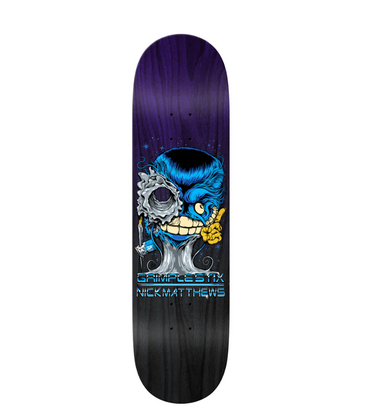 Matthews Grimplenator Skateboard Deck 8.5