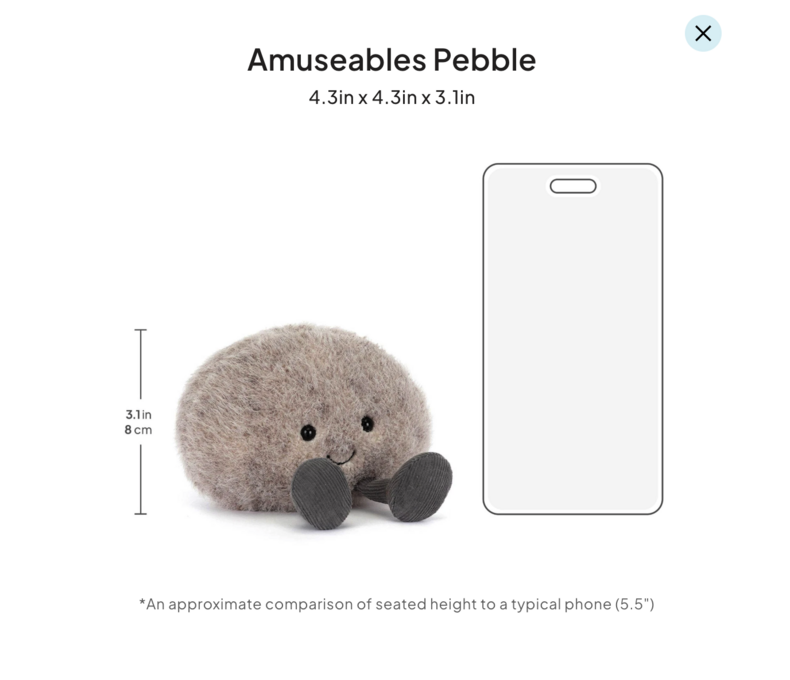 Amuseables Pebble