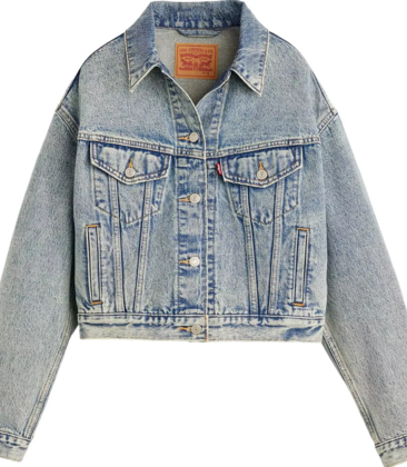 Shrunken 90s Trucker Jacket
