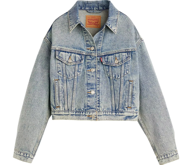Shrunken 90s Trucker Jacket