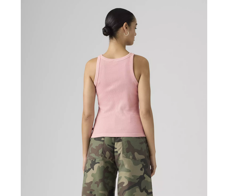 Garment Dye Essential Racer Tank Top