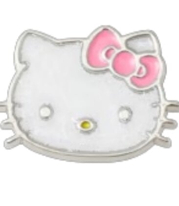 Hello Kitty Glitter Cat Jibbitz