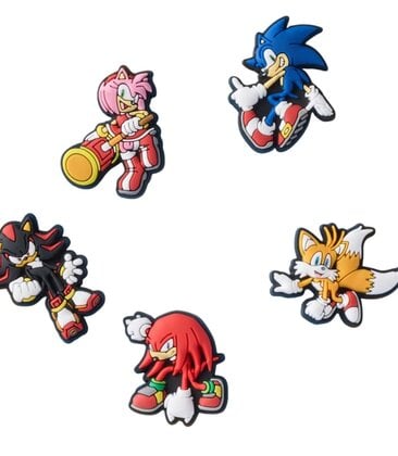 Sonic the Hedgehog 5 Pack Jibbitz