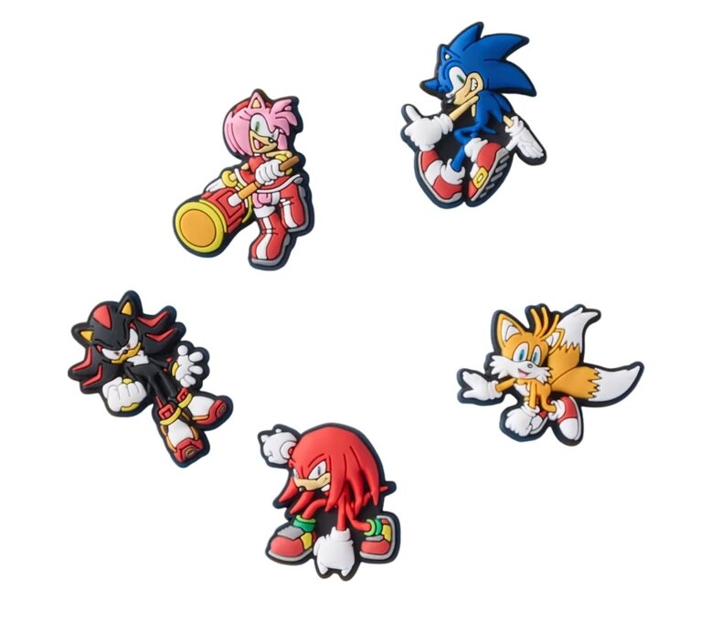 Sonic the Hedgehog 5 Pack Jibbitz