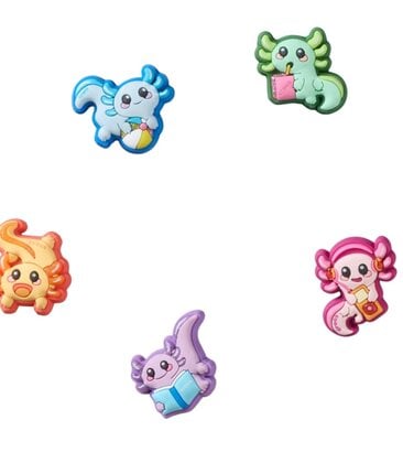 Tiny Axolotls 5 Pack Jibbitz