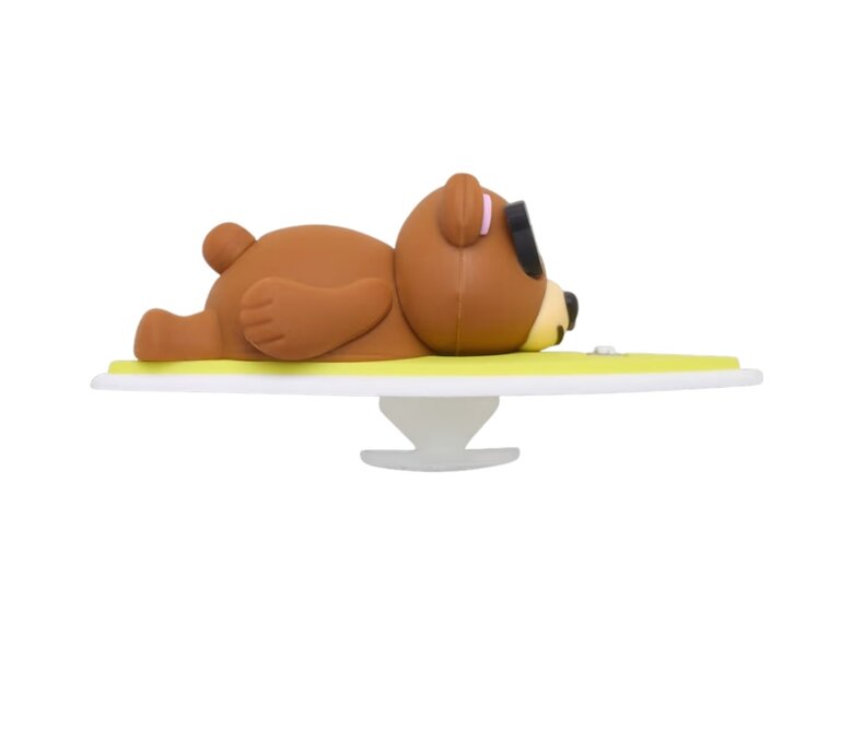 3D Surfing Bear Jibbitz