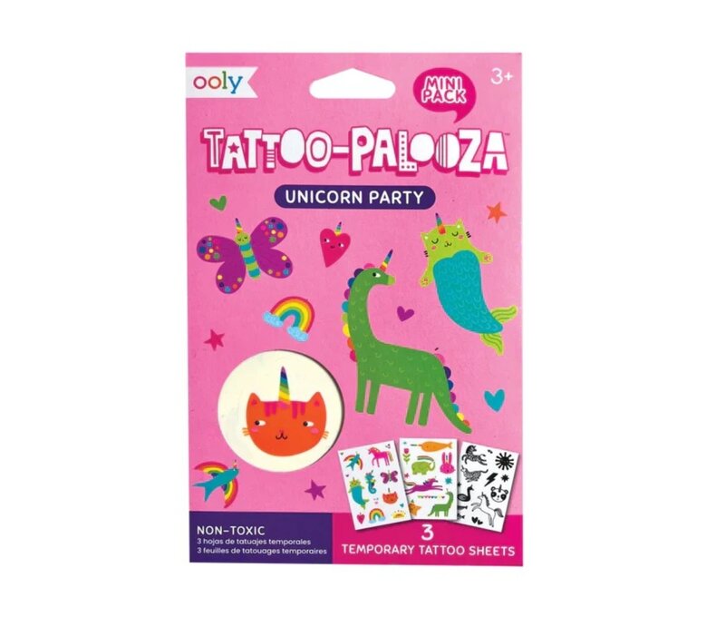 Tattoo Palooza: Mini Temporary Tattoos
