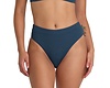 Flat Rib High Waist Med French Bikini  Bottom