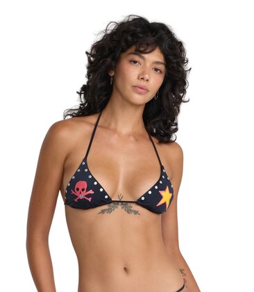 Dani Miller Halter Triangle Bikini Top