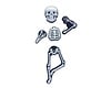 Make Your Own Skeleton Jibbitz