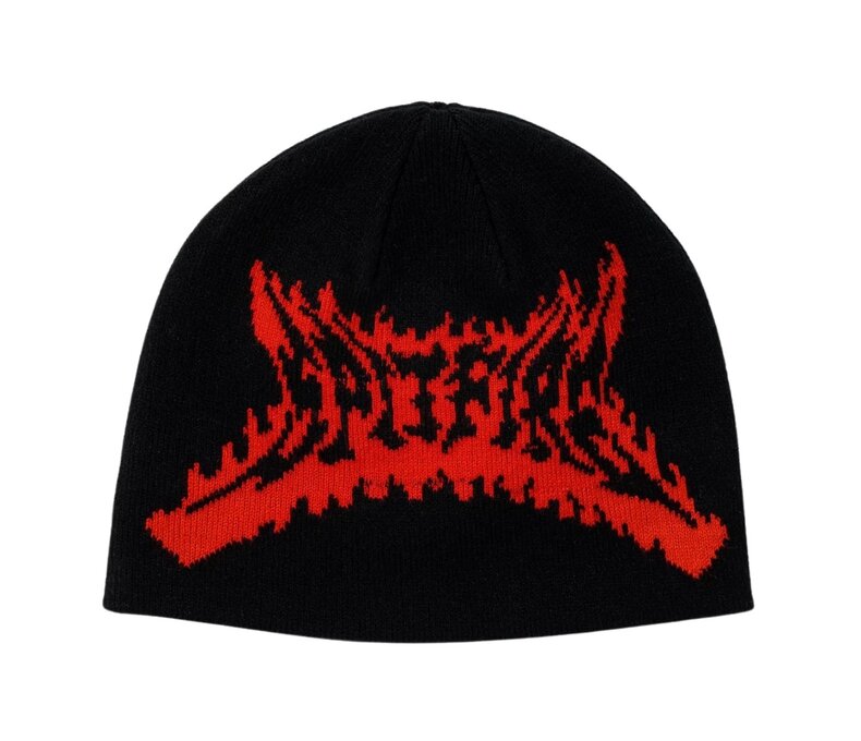 Flame Out Skully Beanie