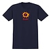 True Navy w/ Red & Yellow Print