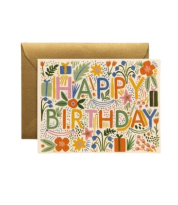 Fiesta Birthday Card
