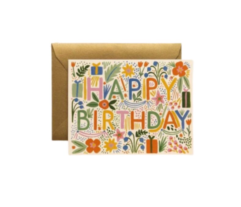 Fiesta Birthday Card