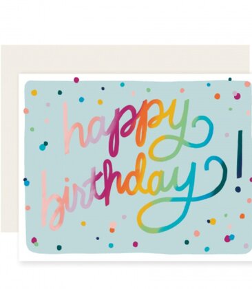 Happy Birthday Dots Card
