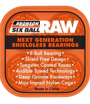Raw 6 Ball Bearings