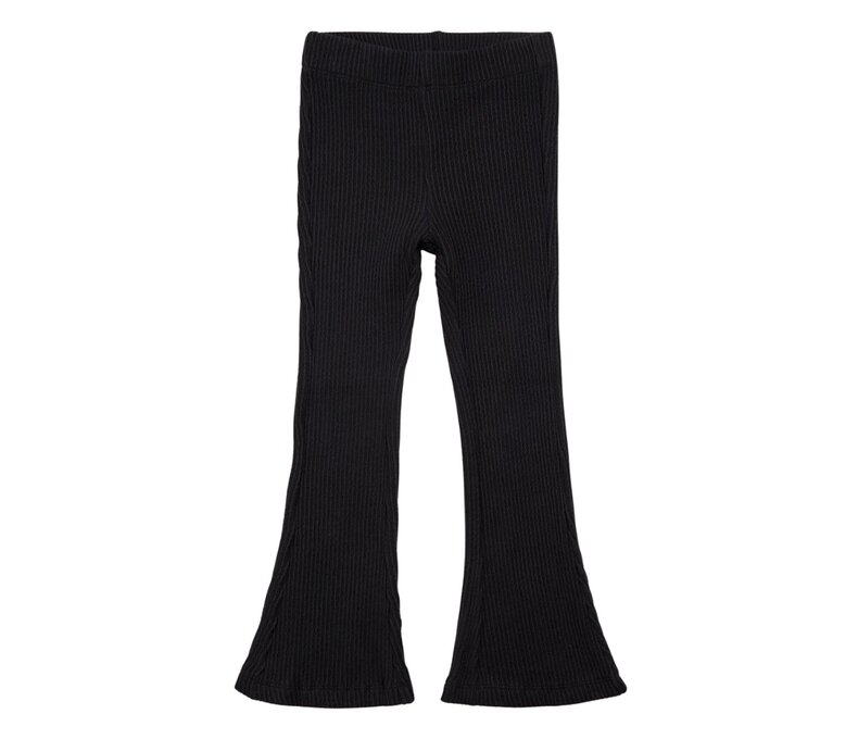 Flared Rib Leggings