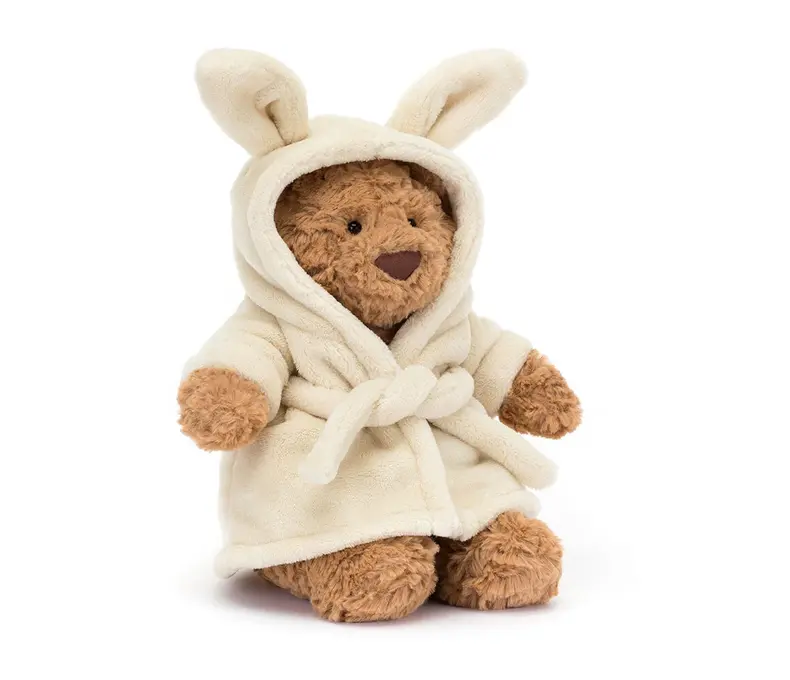 Bartholomew Bear Bathrobe Outfit 10"x5"