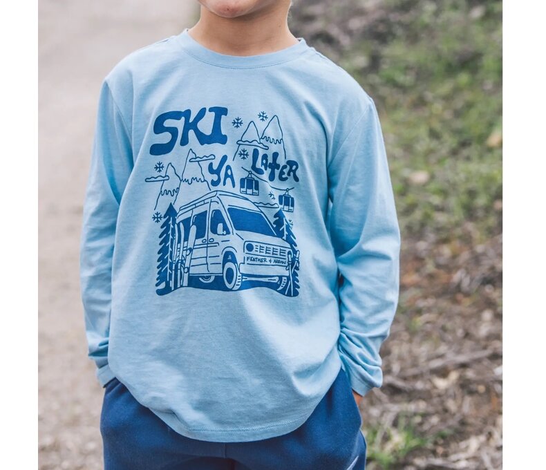 Kids' Ski Ya Later Long Sleeve T-Shirt