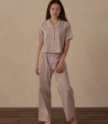 Teen Woven Pajama Set