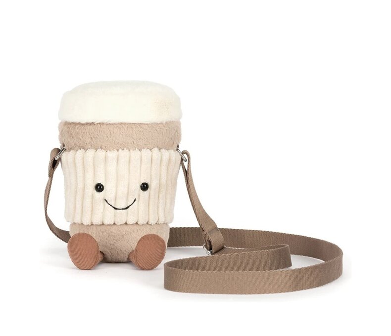 Amuseables Perkle Coffee Shoulder Bag