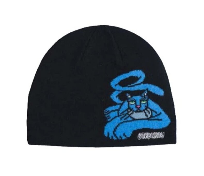2027 Blue Cat Beanie by Jamie Lynn