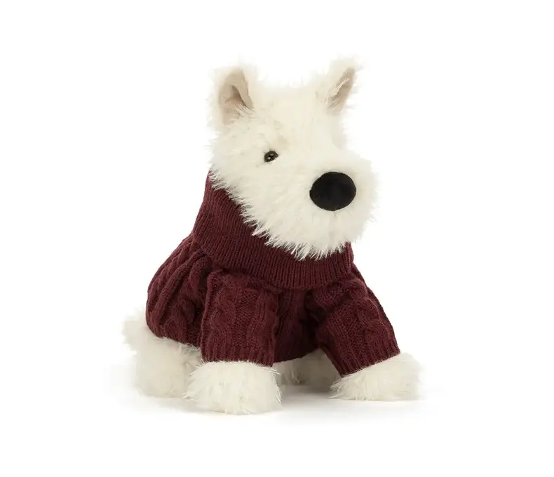 Munro Scottie Dog Winter Jumper Outfit
