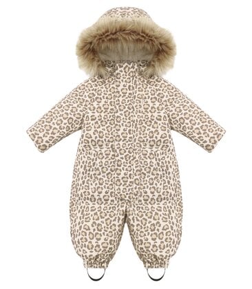 Toddler Ski Snowsuit in Leopard