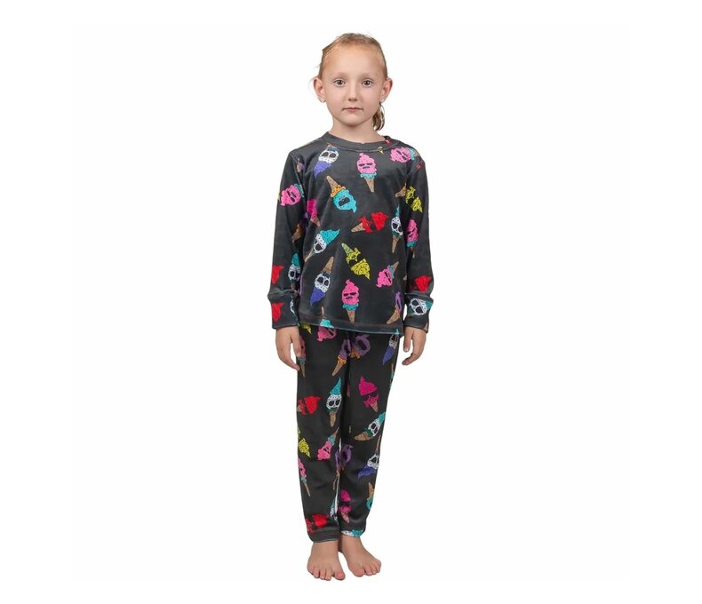 Thermal Set Junior | Milk Fleece