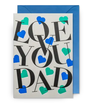 I Love You Daddy Card