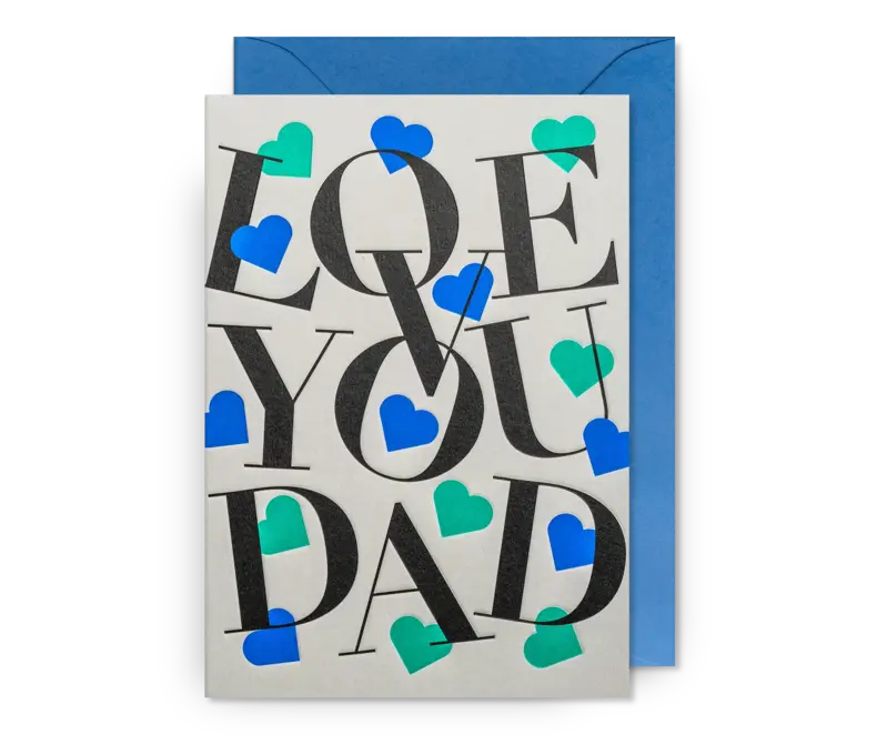 I Love You Daddy Card