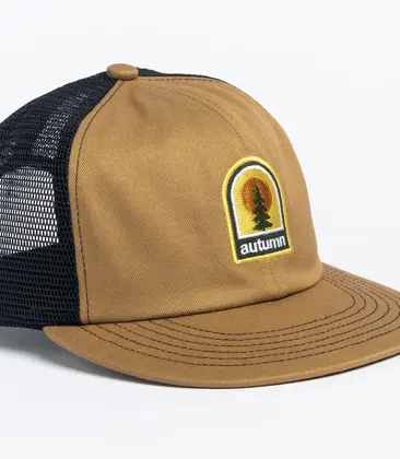 Twill 6 Panel Trucker