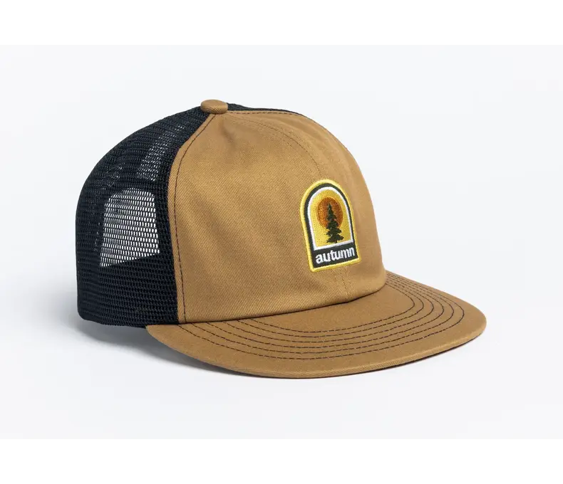 Twill 6 Panel Trucker