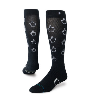 Cursor Mid Poly Snow Sock