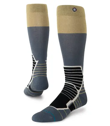 Blocked Mid Wool Snow Socks