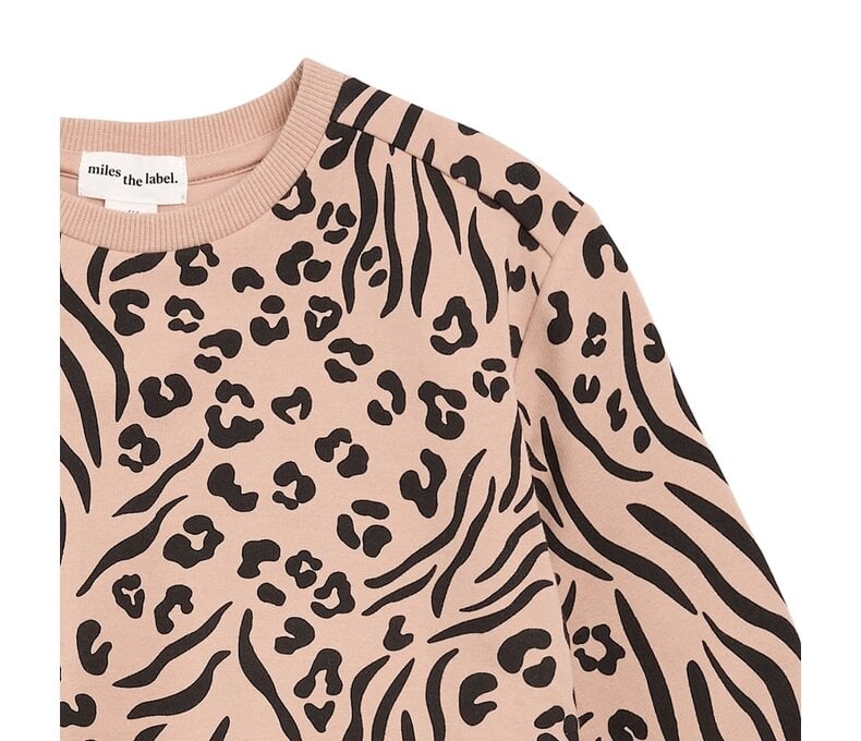 Girls Long Sleeve Crew Neck Bubble Sweatshirt Knit