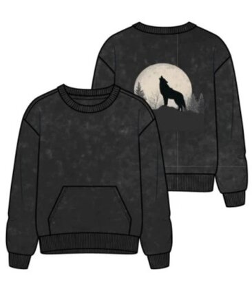Long Sleeve Sweatshirt Knit