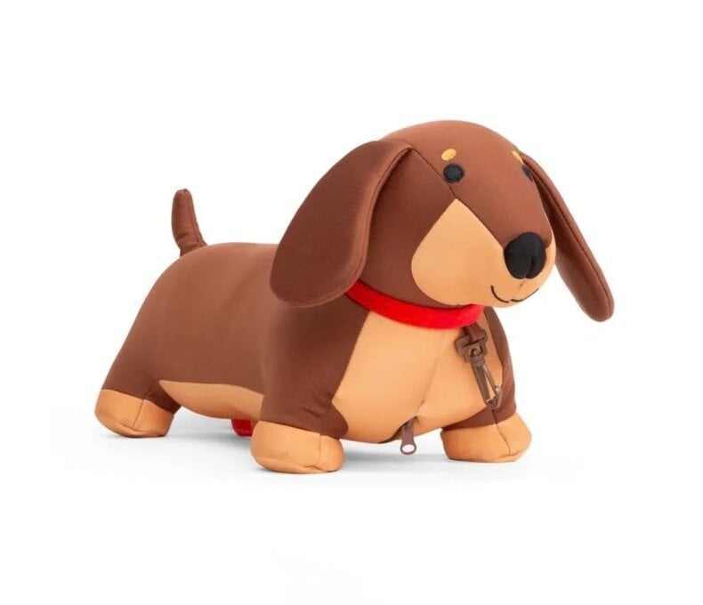 Zip & Flip Dachshund Pillow