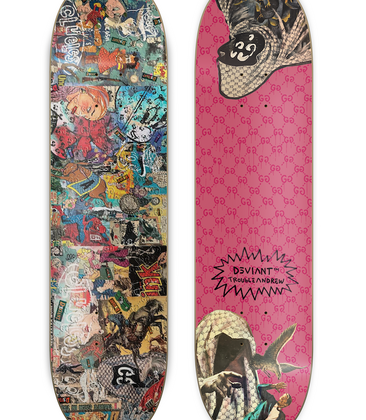 Trouble Andrew Collage Skateboard Deck