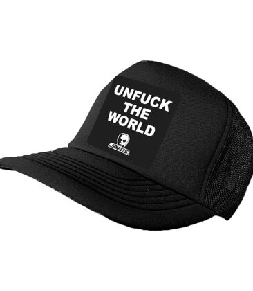 Classic Mess Trucker Hat Unfuck the World
