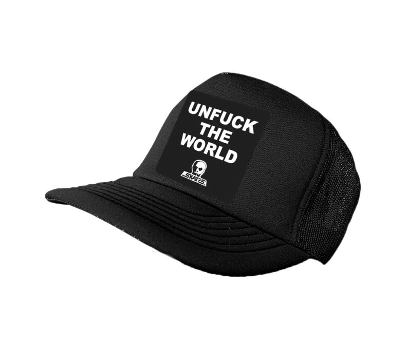 Classic Mess Trucker Hat Unfuck the World