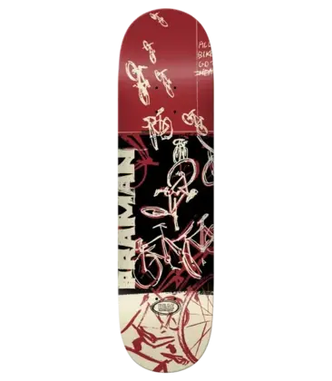 Praman Bike Purgatory Skateboard Deck