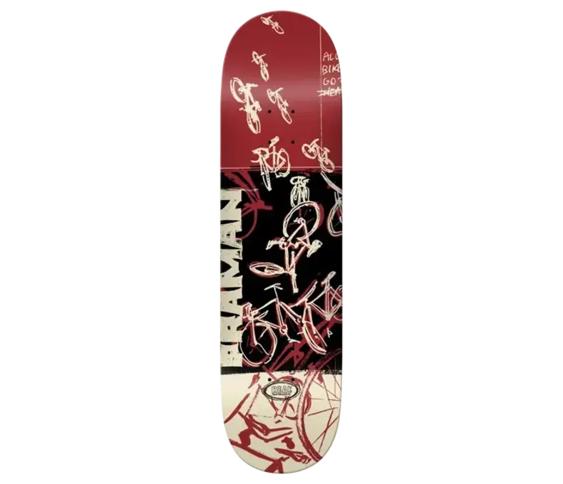 Praman Bike Purgatory Skateboard Deck