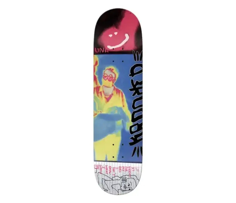 Una Infrared Skateboard Deck